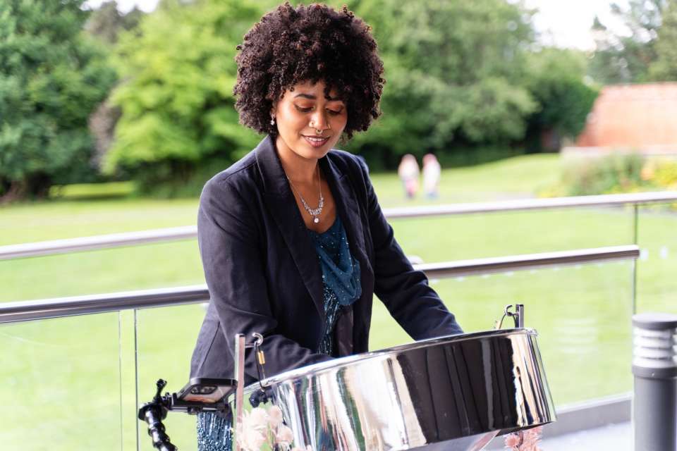 Isha Steelpan | Manchester Solo Steel Pan Player For Hire